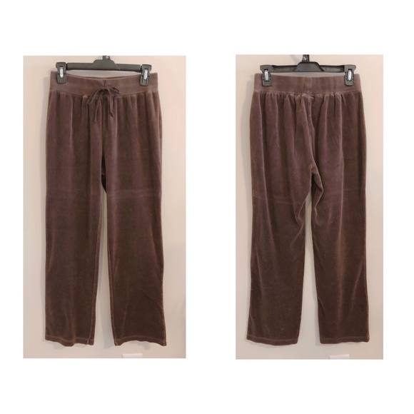 Kim Rodgers Pants - Kim Rogers Dark Brown Lounge Pants